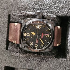 CCCP stainless steel water resistant watch